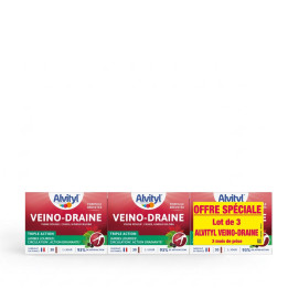 Veino-Draine lot de 3 : circulation & jambes légères | Alvityl