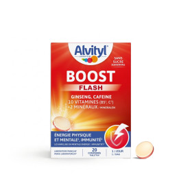 Alvityl Boost Effervescent - Complément alimentaire Fatigue Physique & Mentale - Ginseng & Caféine