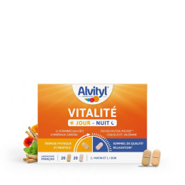 Alvityl Vitalité Jour-Nuit : Complément alimentaire fatigue & sommeil | Alvityl