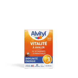 Alvityl Vitalité à Avaler - Complément alimentaire vitalité en comprimé