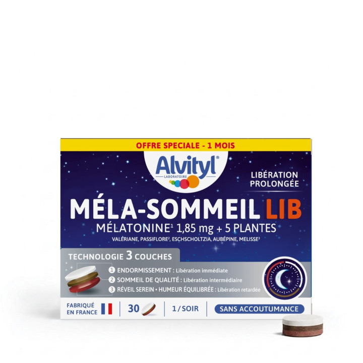 Méla-sommeil LIB x30 | Alvityl