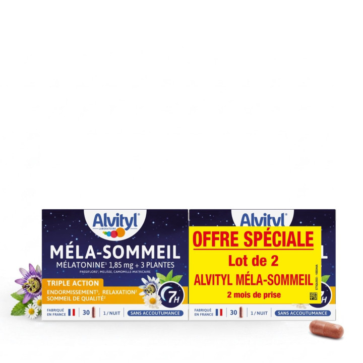 Méla-Sommeil lot de 2 | Alvityl