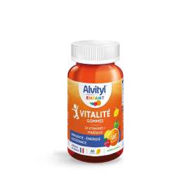 Alvityl Gommes Vitalité Enfant : gomme à mâcher vitaminée enfants - dès 4 ans