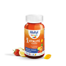 Alvityl Gommes Vitalité Enfant : gomme à mâcher vitaminée enfants - dès 4 ans