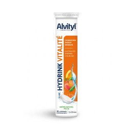 Alvityl Hydrink Vitalité - Complément alimentaire Électrolytes, magnésium et vitamines