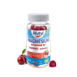 Gommes Magnésium Cerise - Alvityl Magnésium | Alvityl