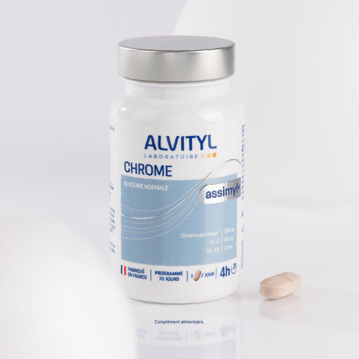 assimyl+ Chrome picolinate 250 µg - 70 comprimés | Alvityl