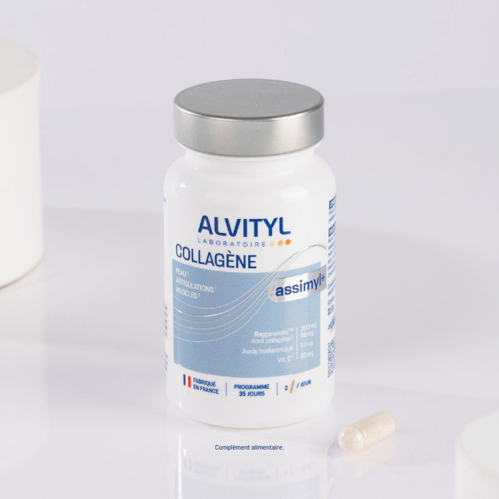assimyl+ Collagène Reggenerate™ & vitamine C - 70 gélules | Alvityl