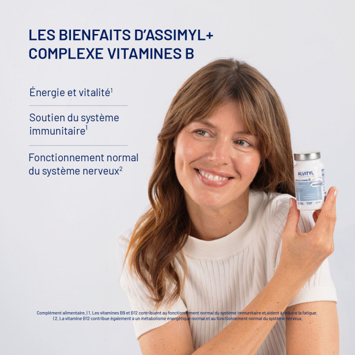assimyl+ Complexe Vitamines B : énergie | Alvityl