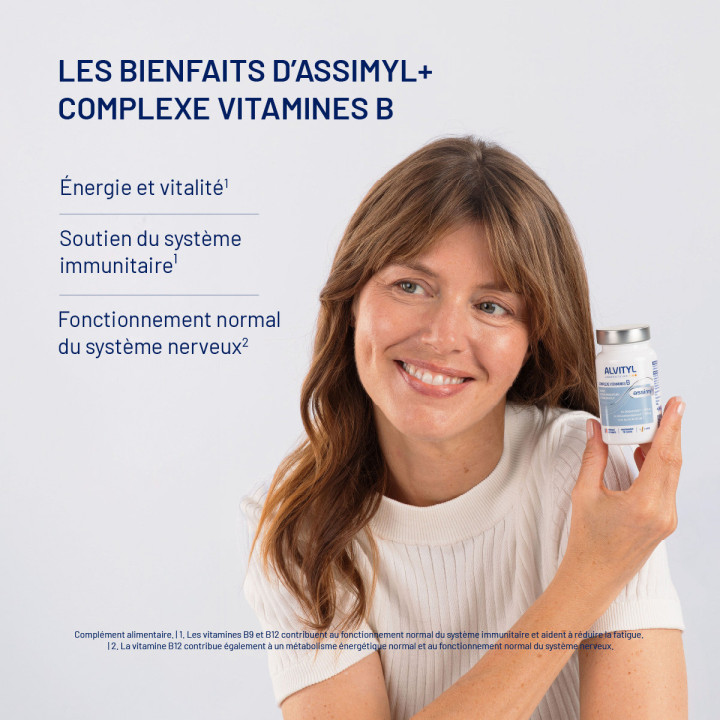 assimyl+ Complexe Vitamines B : énergie | Alvityl