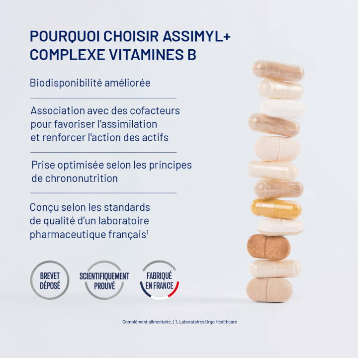 assimyl+ Complexe Vitamines B : énergie | Alvityl