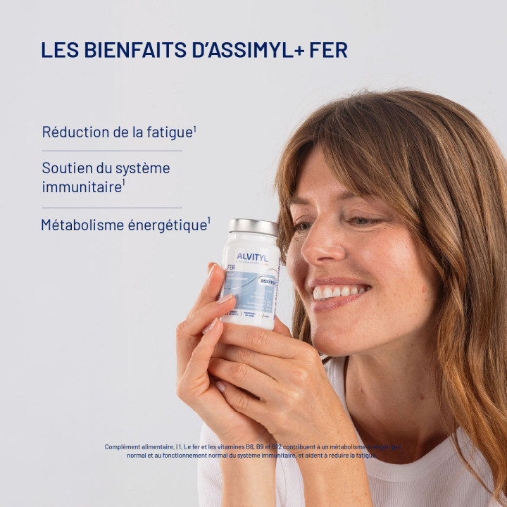 assimyl+ Fer : Lipofer® & fer bisglycinate | Alvityl