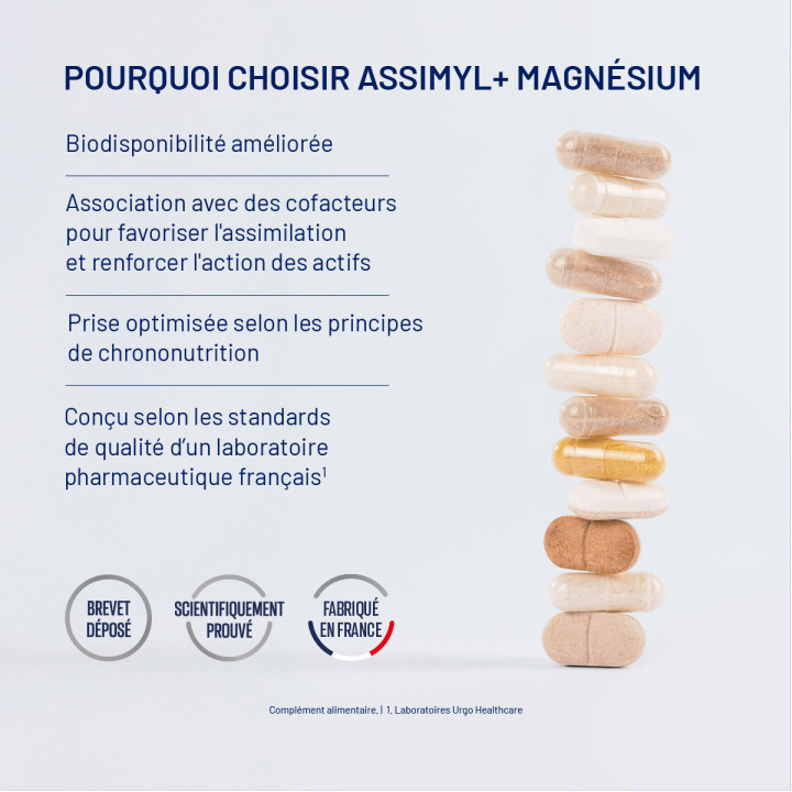 assimyl+ Magnésium : 3 formes de magnésium | Alvityl