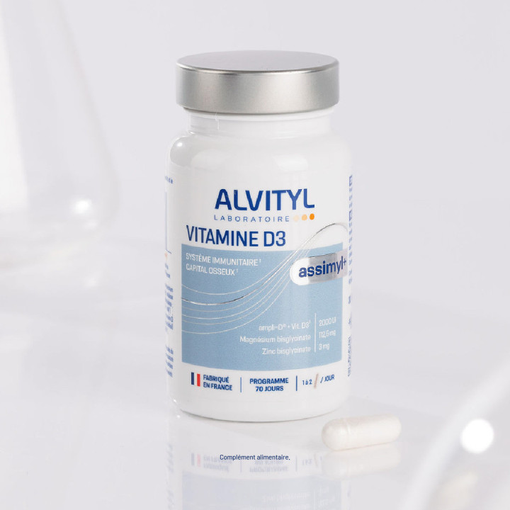 assimyl+ Vitamine D3 ampli-D® 2000 UI | Alvityl
