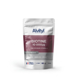 Biotine 10 000 µg cheveux, peau & ongles | Alvityl