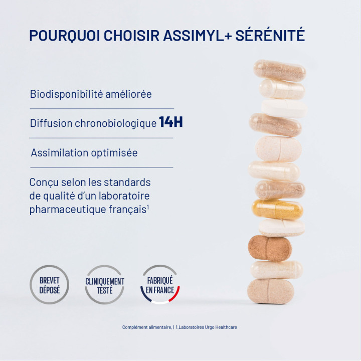 assimyl+ Sérénité : stress & équilibre émotionnel | Alvityl