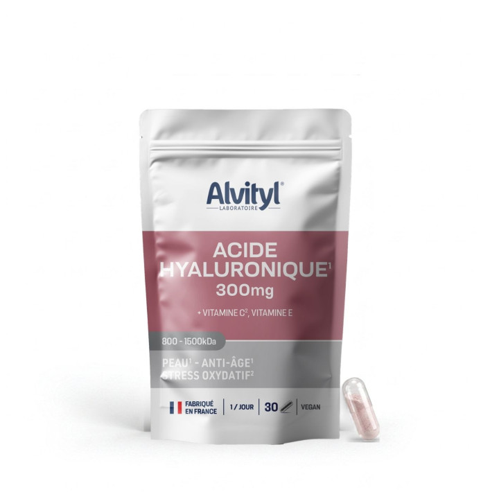 Acide hyaluronique 300 mg peau | Alvityl