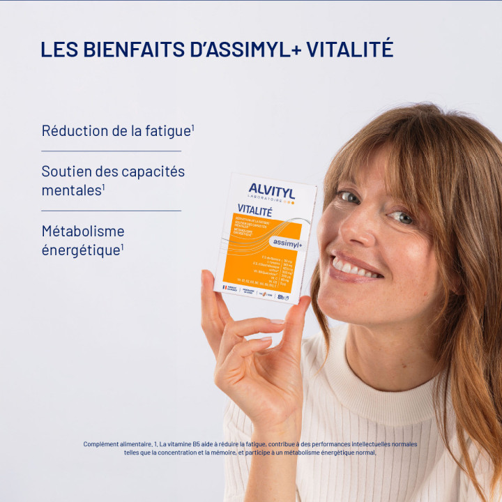 assimyl+ Vitalité : énergie & fatigue | Alvityl