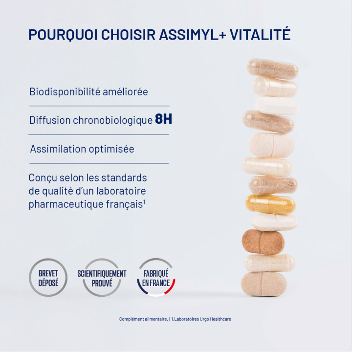 assimyl+ Vitalité : énergie & fatigue | Alvityl