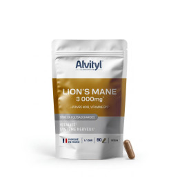 Lion’s Mane 3000 mg & vitamine B12 | Alvityl