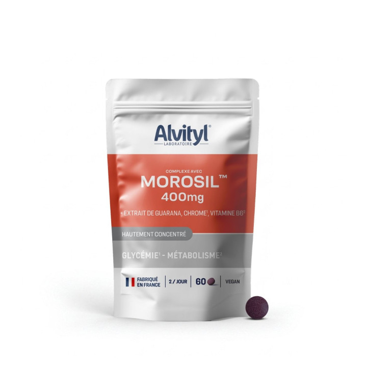 Morosil™ 400 mg, chrome & guarana | Alvityl