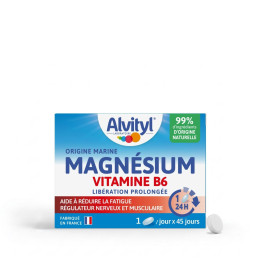 Alvityl Magnésium Vitamine B6 Libération prolongée - Complément alimentaire