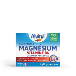 Alvityl Magnésium Vitamine B6 Libération prolongée - Complément alimentaire