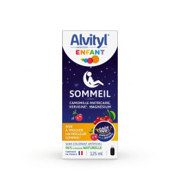 Sirop Sommeil Enfant dès 3 ans - Camomille, Verveine et Magnésium | Alvityl