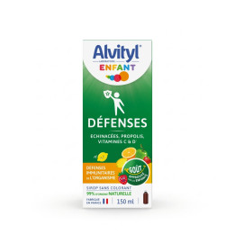 Alvityl Défense - Sirop enfant vitamine C - Immunité - Complément alimentaire