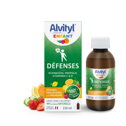 Alvityl Défense - Sirop enfant vitamine C - Immunité - Complément alimentaire