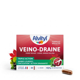 Alvityl Veino-Draine : Complément alimentaire circulation & jambes légères