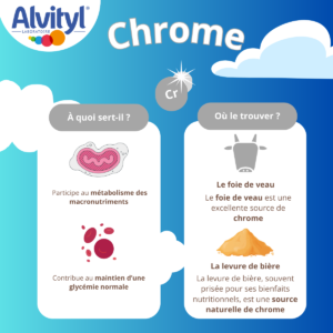 Alvityl - Les bienfaits du chrome
