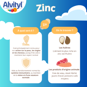 Alvityl - Les bienfaits du zinc