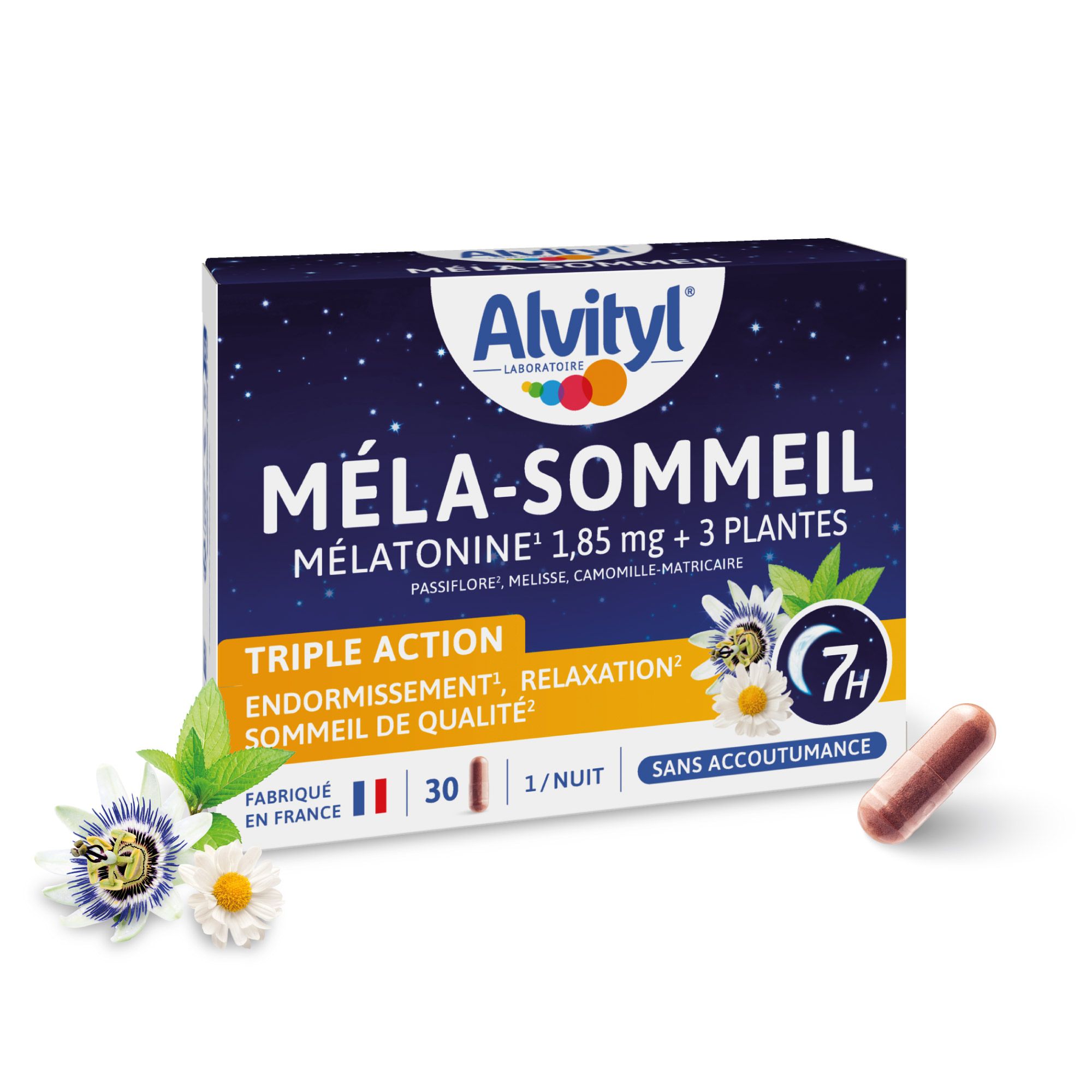 ALVITYL MELA-SOMMEIL VITRINE INGREDIENTS