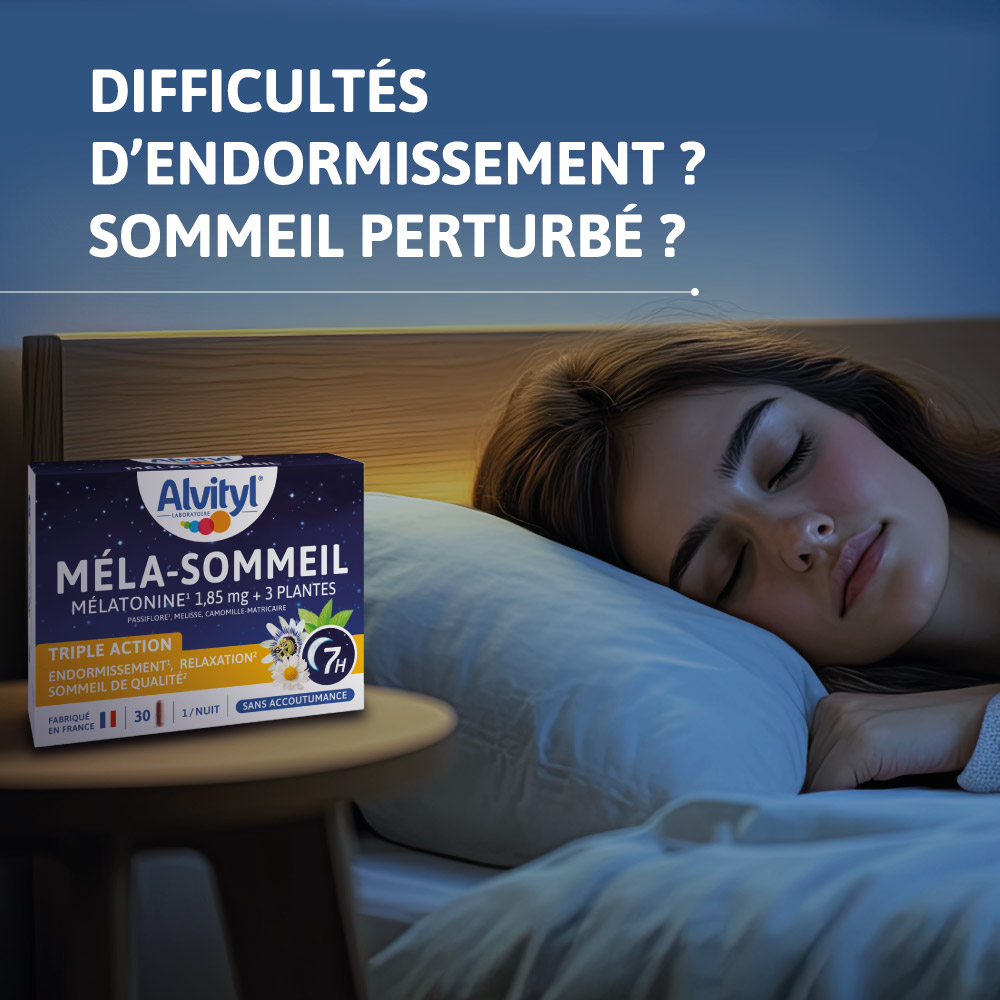 DIFFICULTES D'ENDORMISSEMENT MELA-SOMMEIL