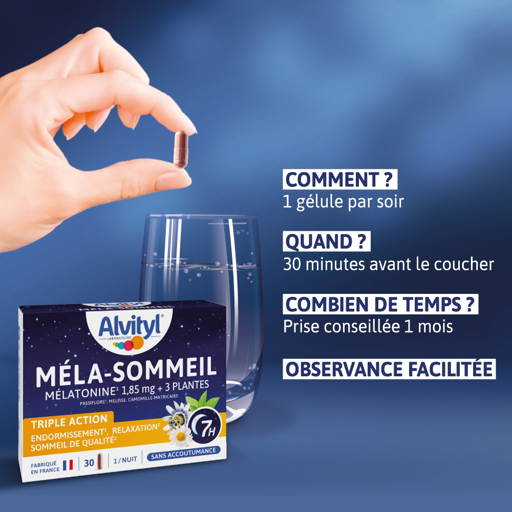 POSOLOGIE ALVITYL MMELA-SOMMEIL
