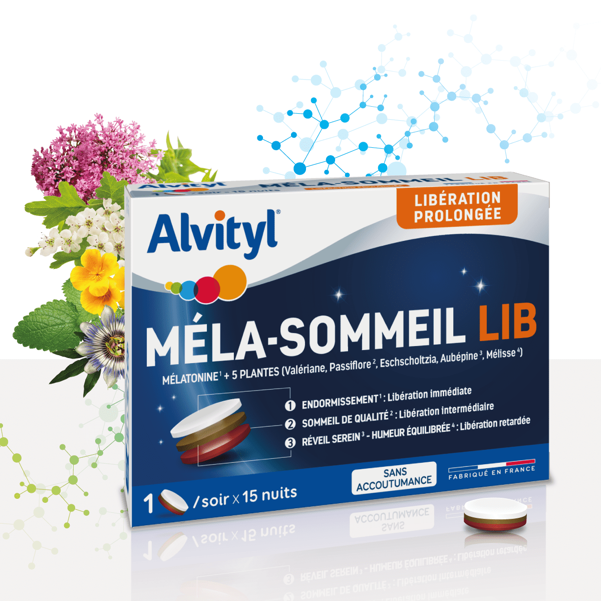Alvityl mela-sommeil lib melatonine et plantes