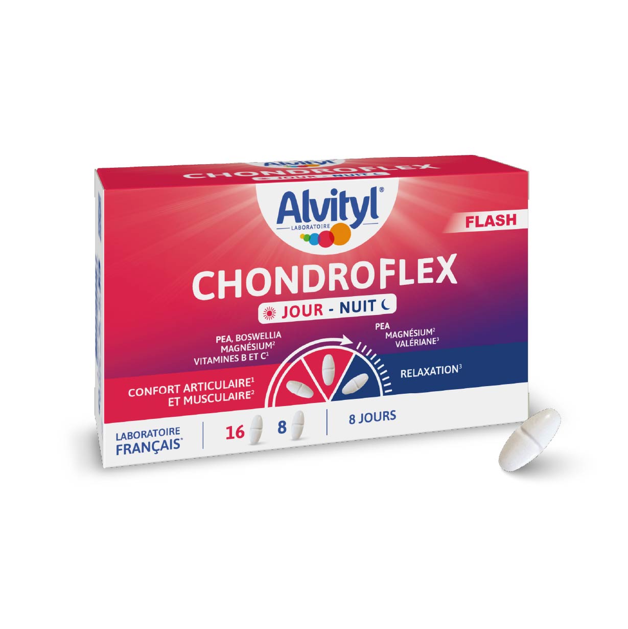 ALVITYL CHONDROFLEX JOUR NUIT AVEC INGREDIENT