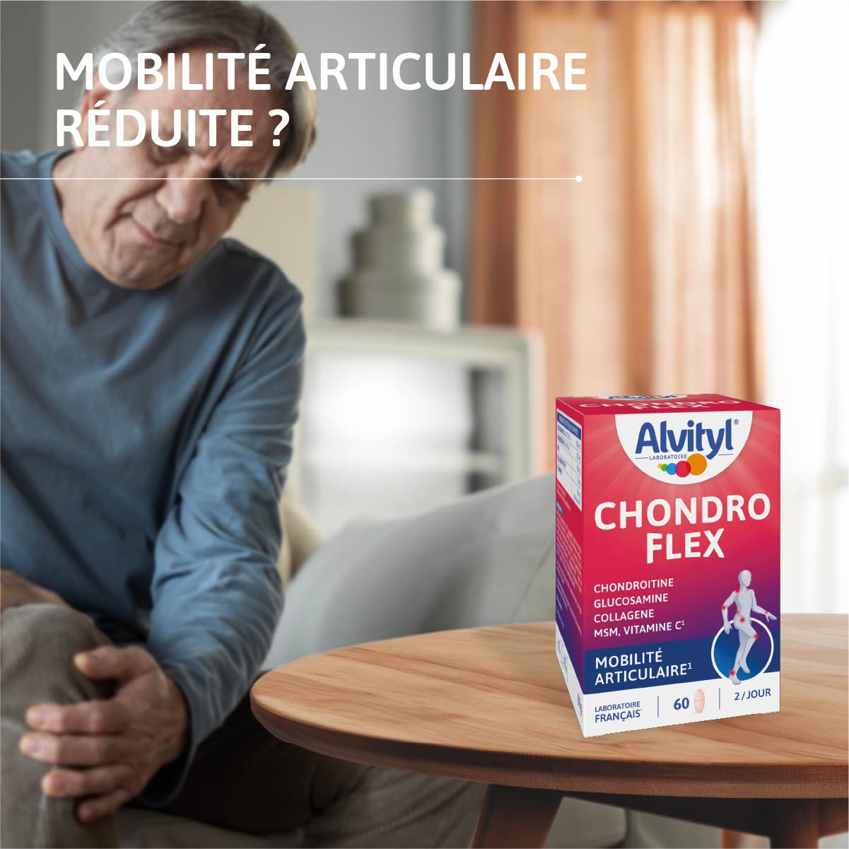 PROBLEMATIQUE MOBILITE ARTICULAIRE REDUITE CHONDROFLEX