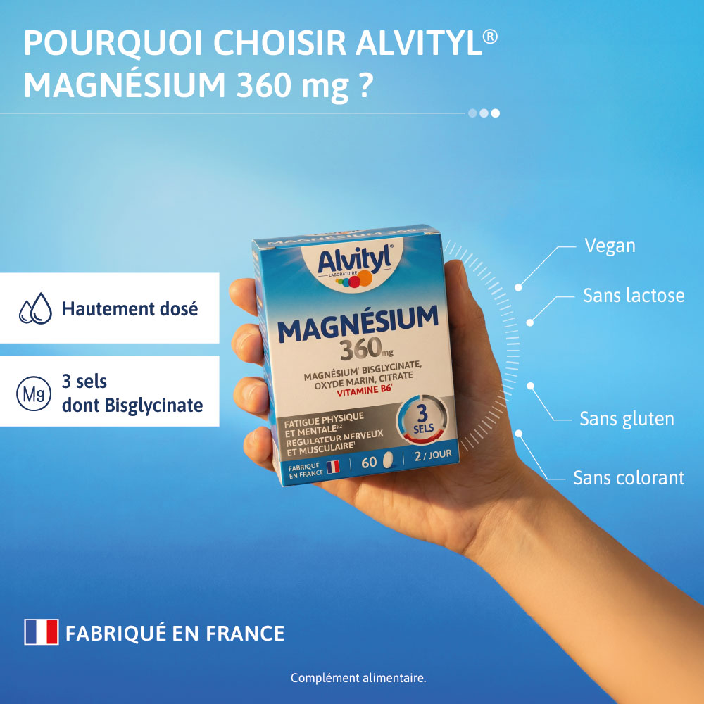 ALVITYL MAGNESIUM 360MG HAUTEMENT DOSE