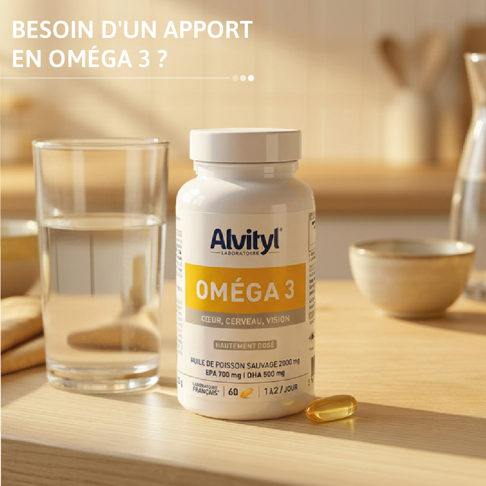 ALVITYL OMEGA 3 EQUILIBRE EN EPA ET DHA