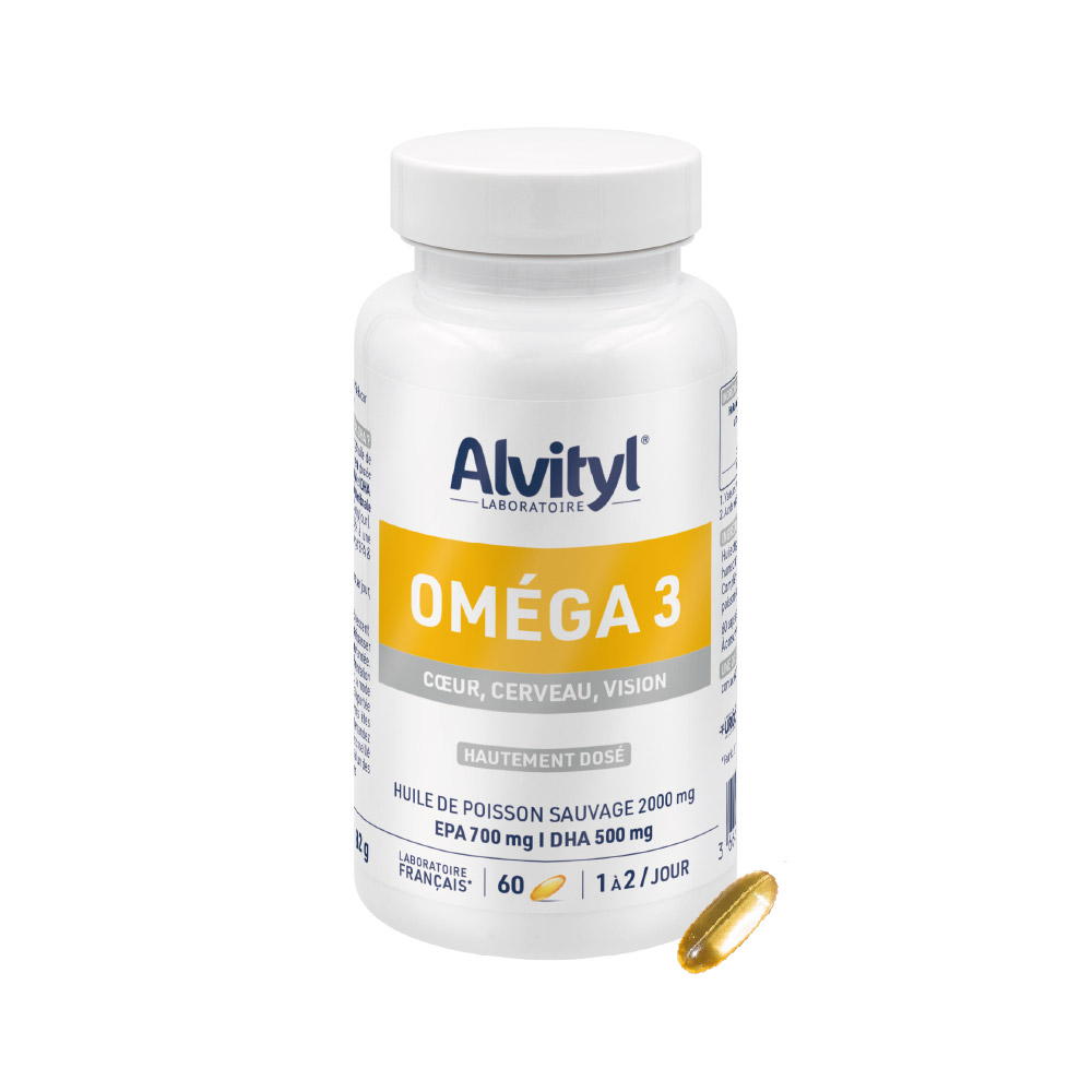 ALVITYL OMEGA 3 HUILE DE POISSON EPA ET DHA