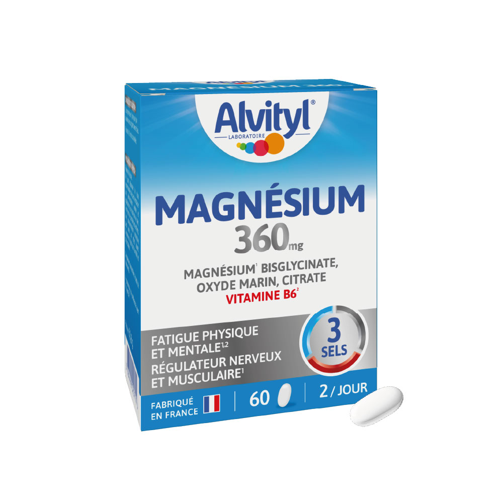 ALVITYL MAGNESIUM 360MG REGULATEUR MUSCULAIRE